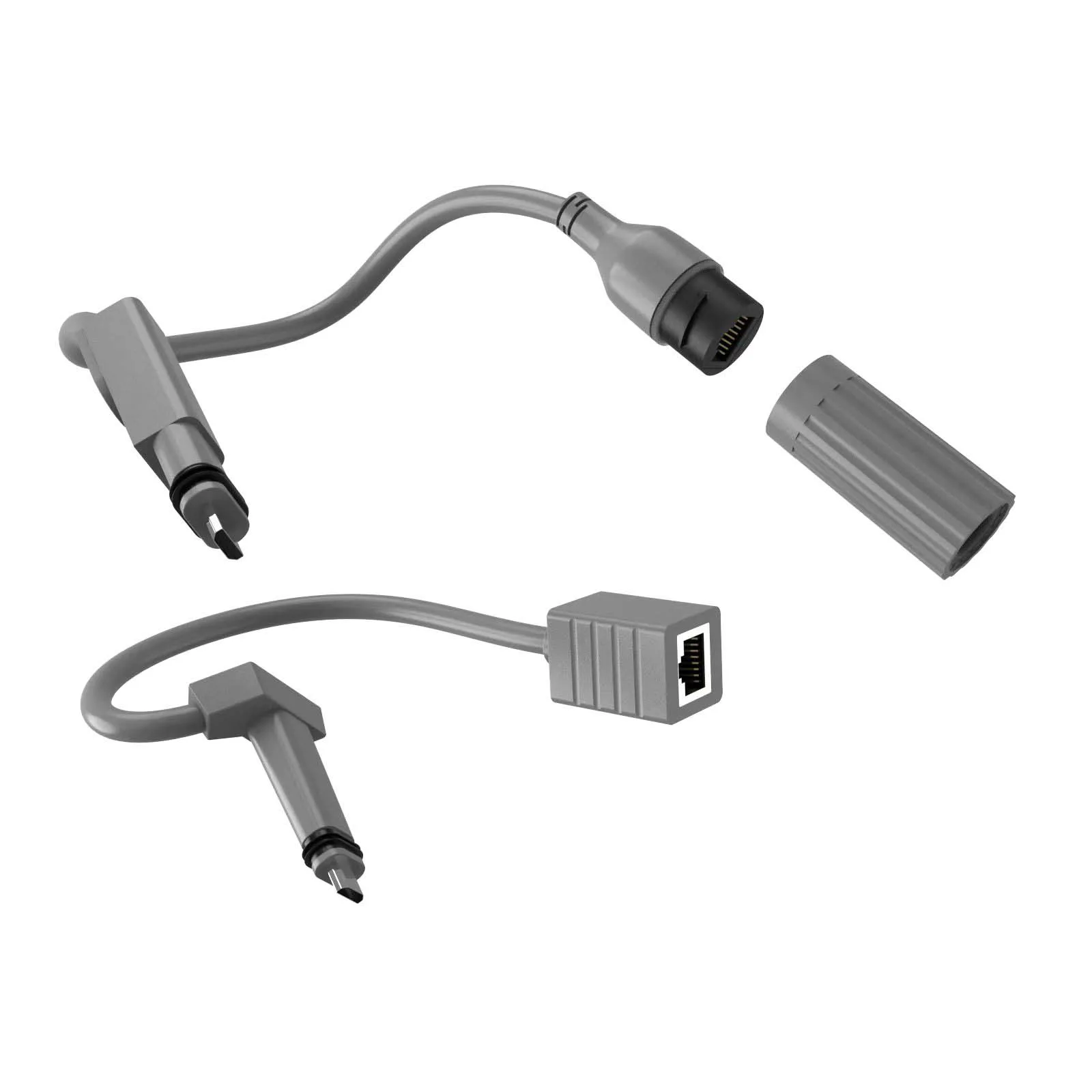 for Starlink 12-57V input industrial Gigabit 150W PoE Injector and spx-rj45 adpter and 1800Mbps dual band WIFI6 Router