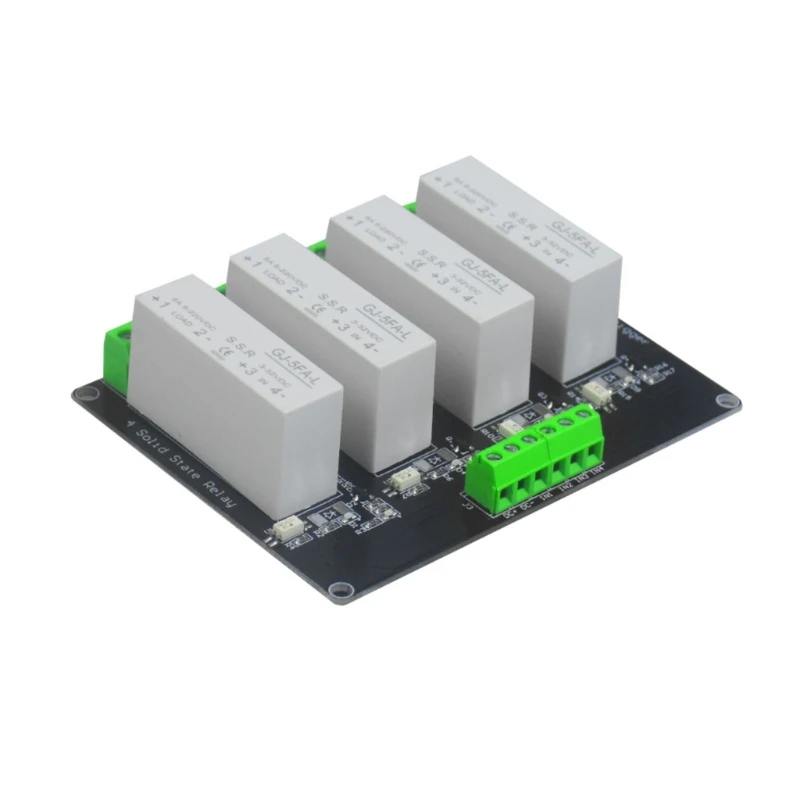 4 Channel Low Level Triggers Solid States Relays Module Control Phase Relays Solid States Relays Module Replacement for PC