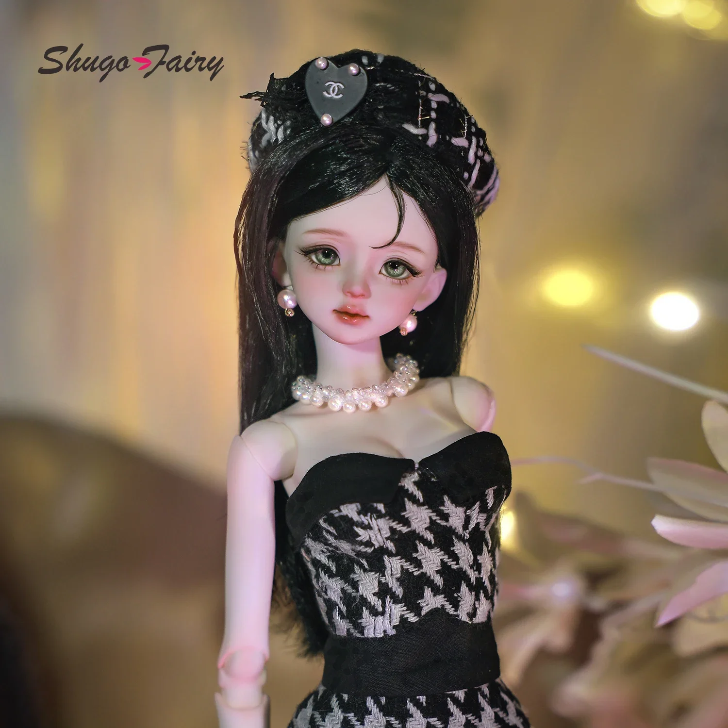 ShugaFairy Evadne Bjd 1/4 Huagao Doll Body OOTD of The Noble Daughter 1/4 Bjd Doll Clothes Delicate Gift Movable Dolls Fullset