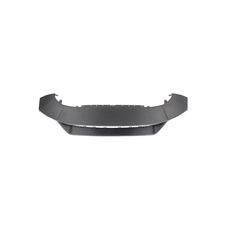 For Porsche Cayenne Turbo 2018-2023 Carbon Fiber Front Lip Lower Deflector New Bumper Upgrade Front Spoiler for Car