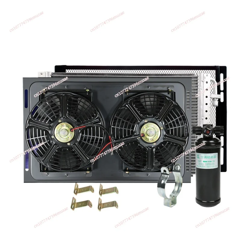 

Automobile AirConditioner Condenser Assembly Truck Construction Vehicle Excavator Agricultural Vehicle Harvester Cooling Net Fan