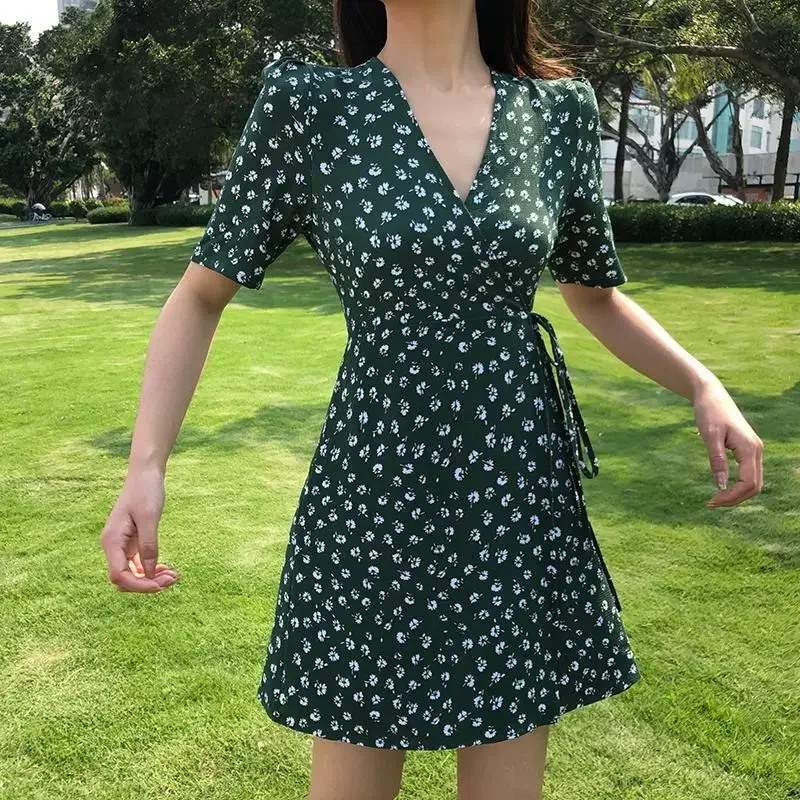 chinese dress ladies elescat Fall Dresses for Women Casual with Pockets Summer Mini Beach  Sundress Short Sleeve Loose Fit(Black,S) at Amazon Women's Clothing store