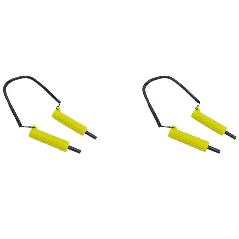 ABVT-2X Ice Fishing Ice Pick Ice Rescue Crawling Aid Winter Ice Breaker Ice Climbing Metal Ice Pick Heads