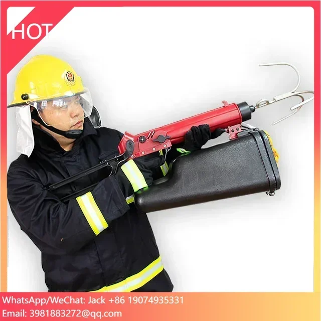 

Fire Fighting Rescue Equipment Rocket Pneumatic Rope Line Thrower Launcher