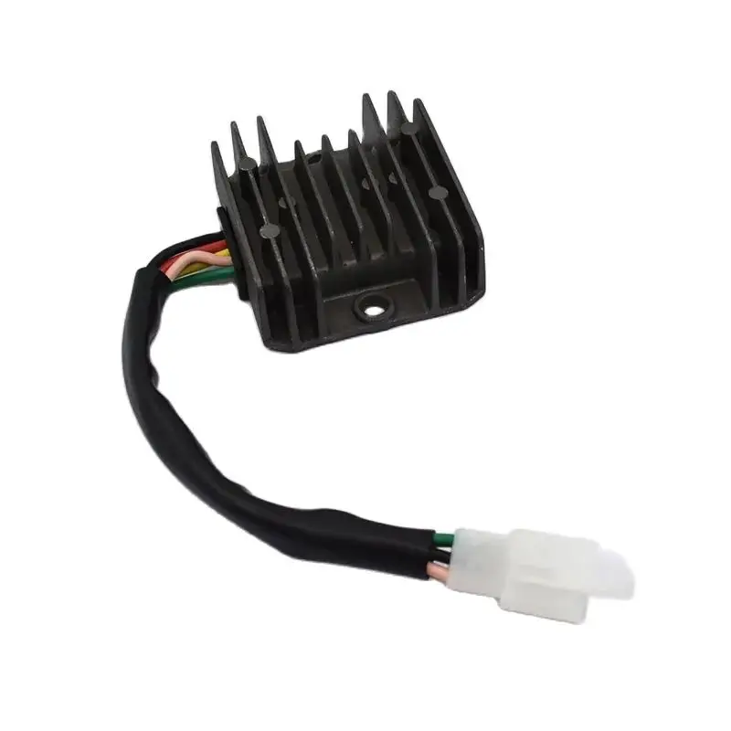 For Honda CG125 CG 125 ZJ125 ZJ 125 Motorcycl 5 Wires Voltage Regulator Rectifier Female Socket Connect Plug