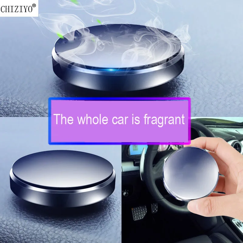 معطر هواء للسيارة على شكل جسم غامض صلب لتزيين لوحة القيادة، موزع عطر تلقائي يدوم طويلاً