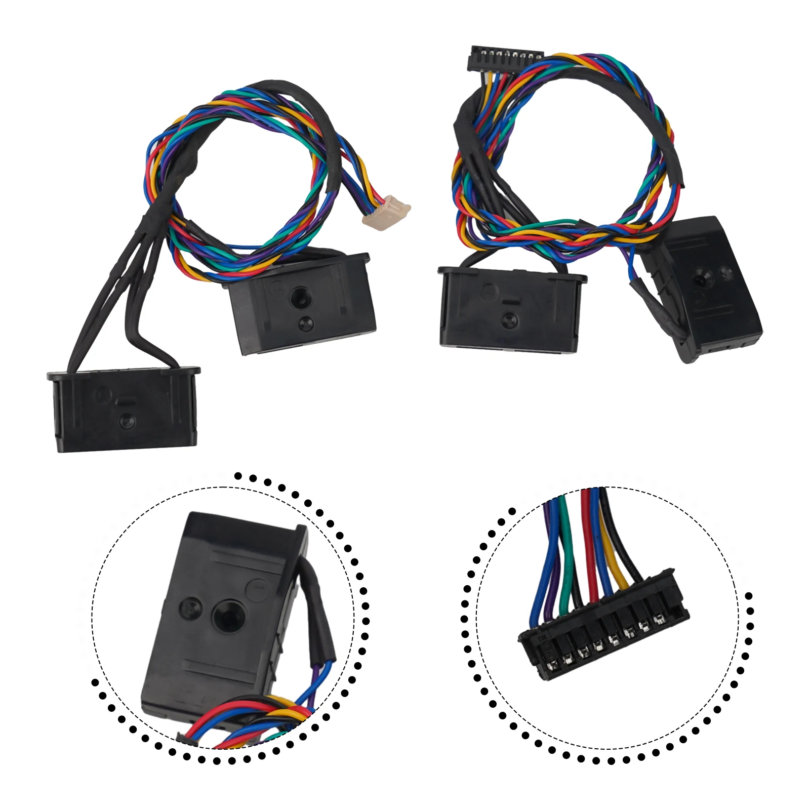 Pair of Left and Right Cliff Sensors for DEEBOT T8 N8 N8 Pro DX93 DX96 DJ65 DX55 Replacement Anti Drop Sensors
