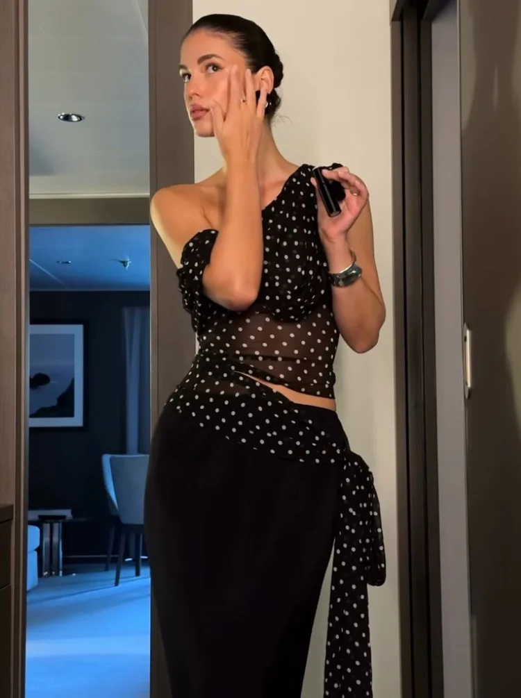 Top Sexy a Pois Chic da Donna  - Summer Days Clothing recensione e prezzo