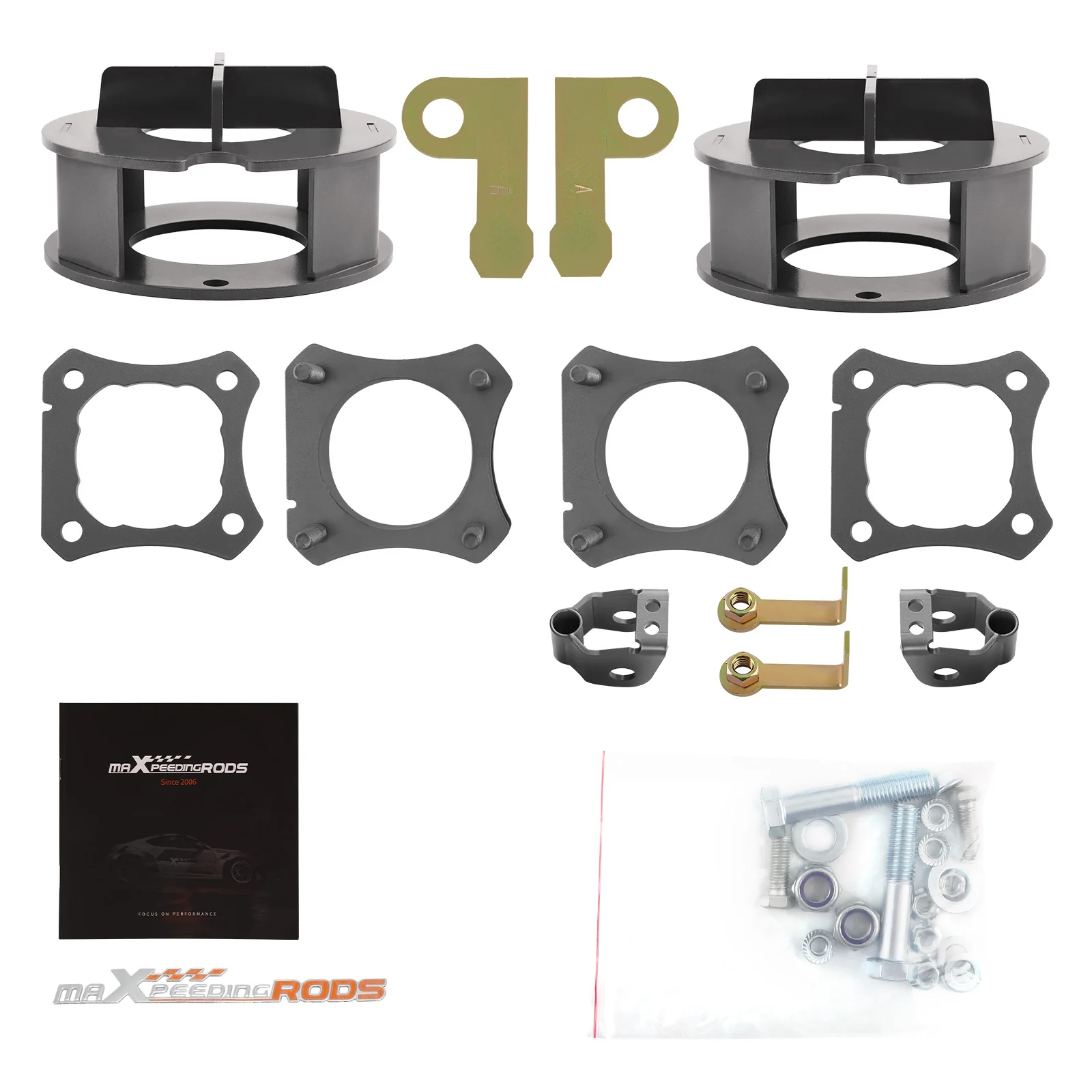 

Комплект для лифтинга подвески 2.5 дюйма (передний и задний) + удлинители для Toyota Tundra 2022+ 2WD/4WD