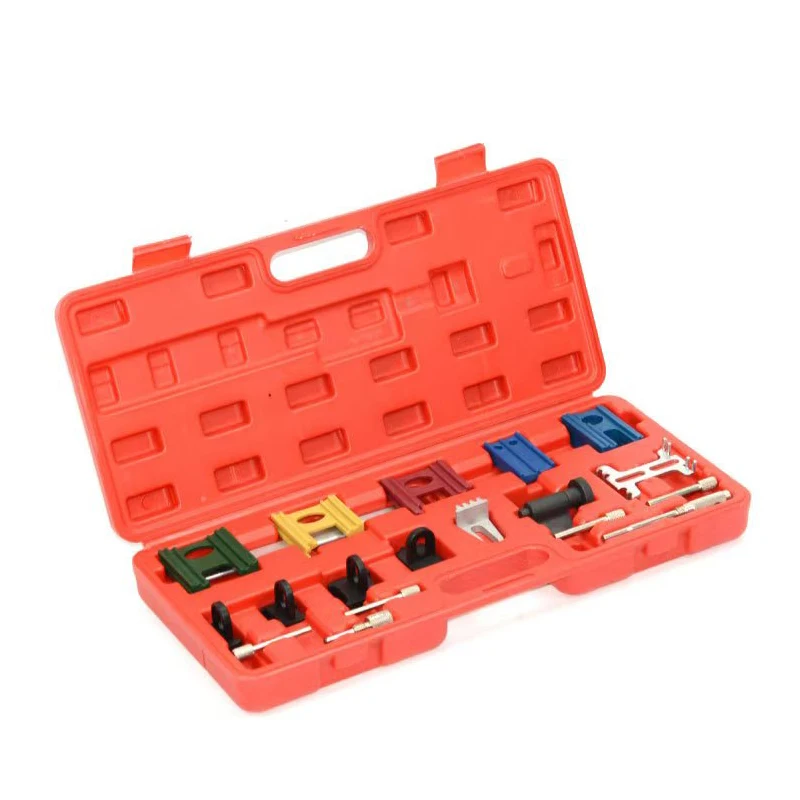 19Pcs Timing Belt Fasteners For The Entire Vehicle Series Combined With Comprehensive Engine Belt Timing Special Tool Set