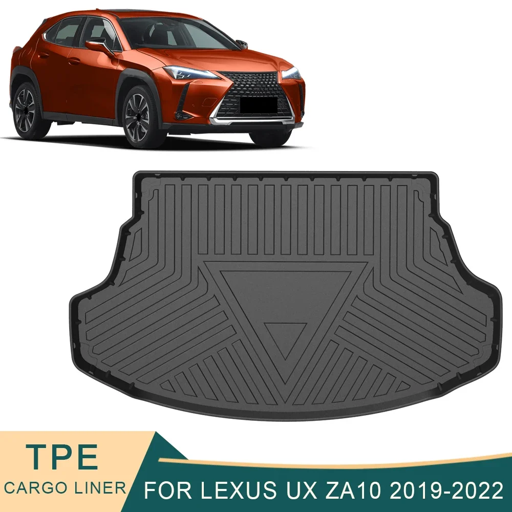 For Lexus UX ZA10 2019-2023 Auto Car Cargo Liner All-Weather TPE Non-slip Trunk Mats Waterproof Tray Trunk Carpet Accessories