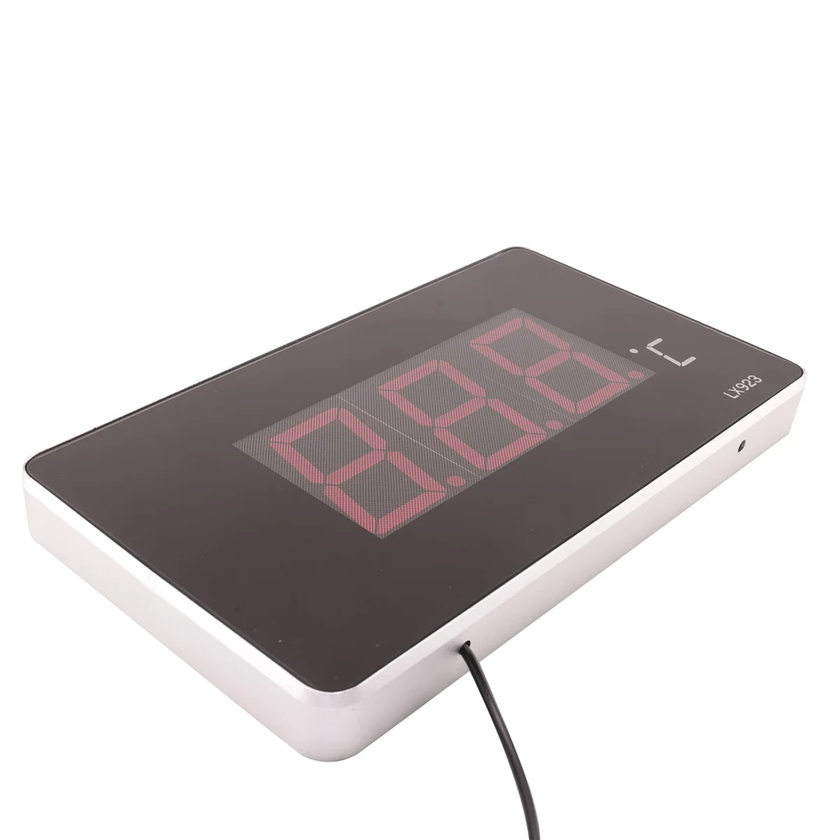 Pool thermometer mit LED-Anzeige und wasserdichtem Sonden thermometer für Wasser fisch becken Außentemperatur messer EU-Stecker