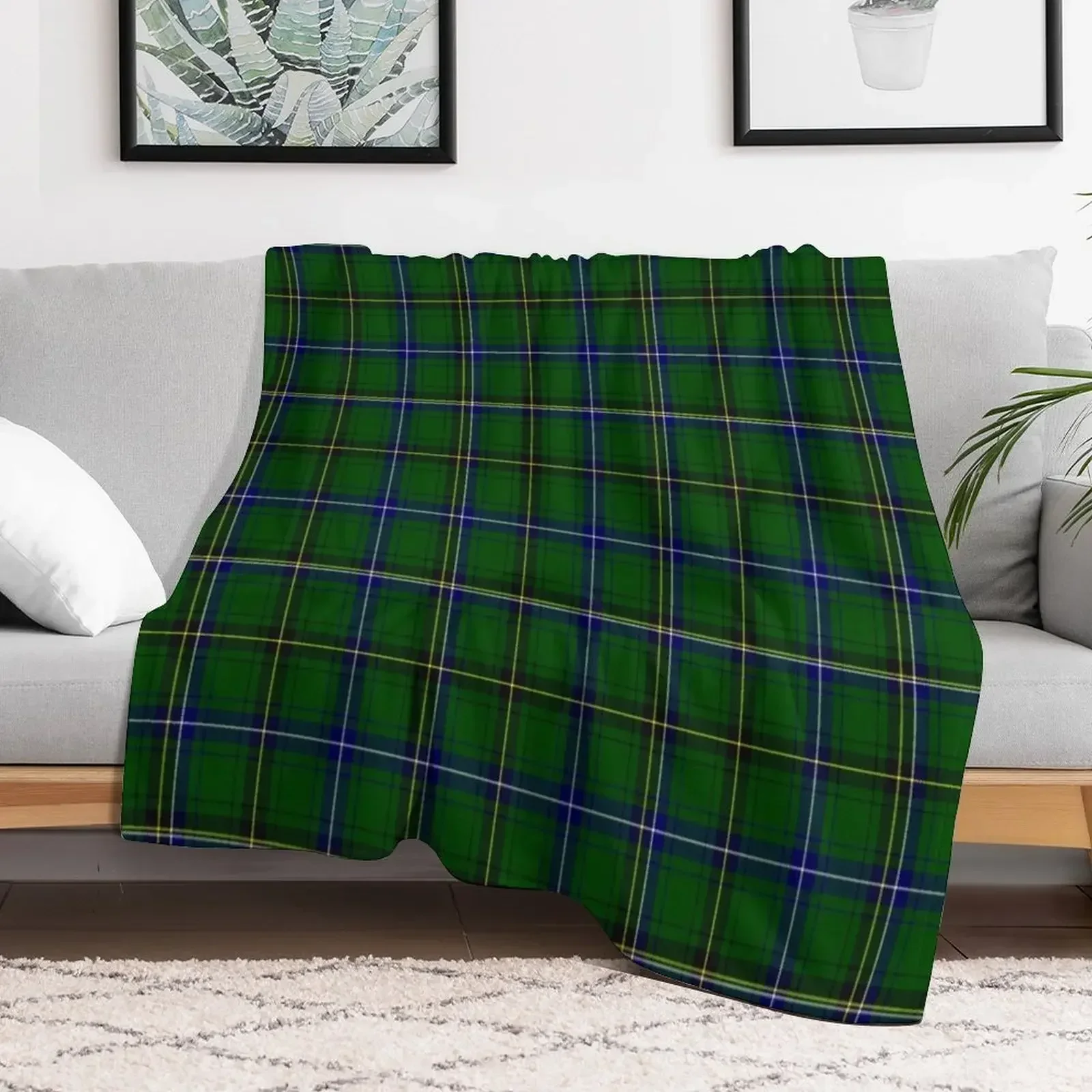 Clan Henderson Tartan Throw Blanket Retros Heavy Beach decorative Blankets