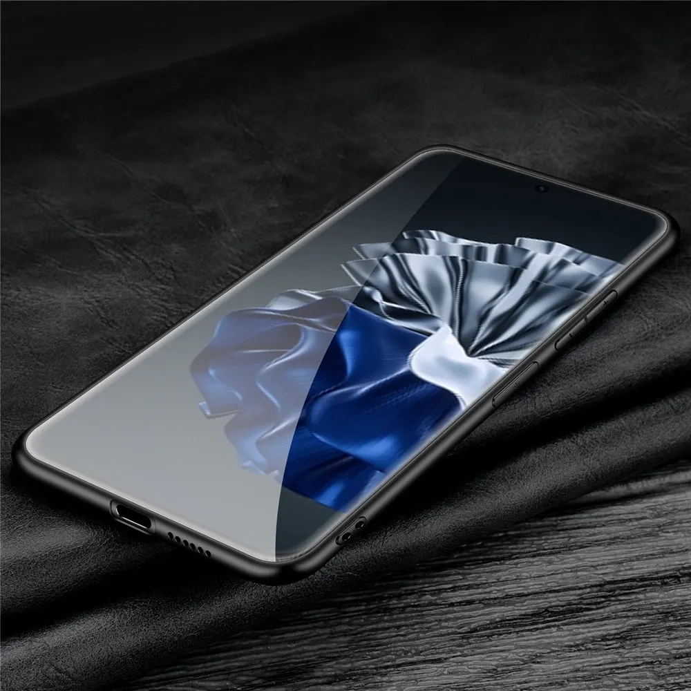 Genuine Cowhide Cowhide Leather Litchi Case for Huawei Pura 70 Pro+/70 Ultra Retro Business Armor Back Cover