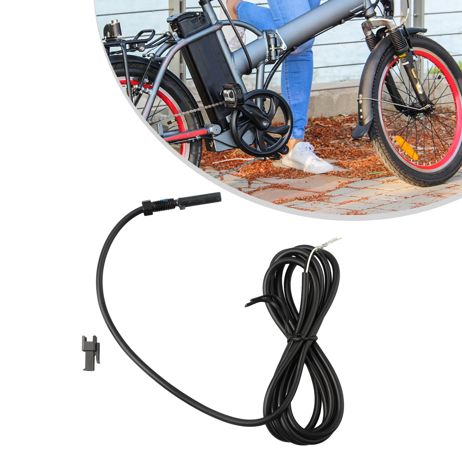 

Magnetic Induction Brake Sensor Electric Bicycles Versatile 30/150cm Cable 2 Pins 3 Pins 2A 2Y Plug E-Bike Safety Enhancement