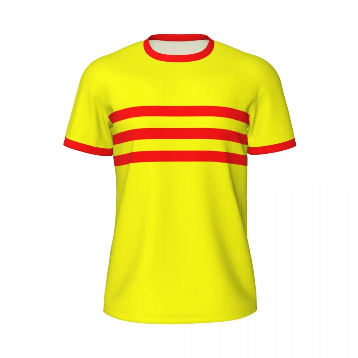 South Vietnam Flag 3D Printed T Shirt Men Summer Short-sleeved Mesh T-shirt For Socce Running Bike Tennis Fitness Fans