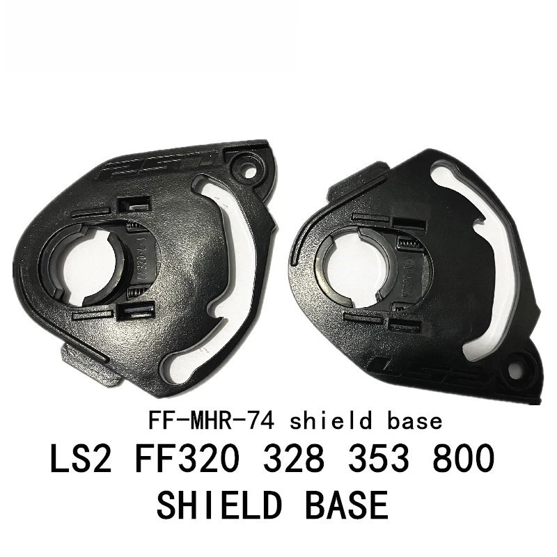 

Shield Base Applicable To LS2 FF320 328 353 800 Shield Holder Parts 1 Pair for Ls2 STROM STREAM EVO RAPID Helmet