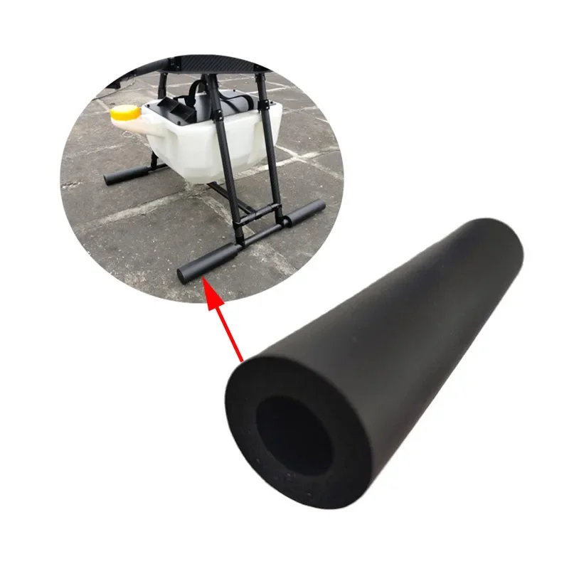 Manchon d'amortissement en éponge pour train d'atterrissage, trépied D18 mm, tube en carbone, housse de protection absorbant les chocs, L 200mm pour RC, agriculture, UAV, 8 pièces