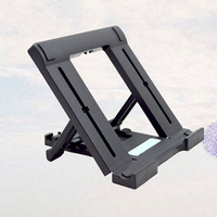 Laptop Phone Mount Tablet Bracket Mini Support Universal Holder Black Folding Stand