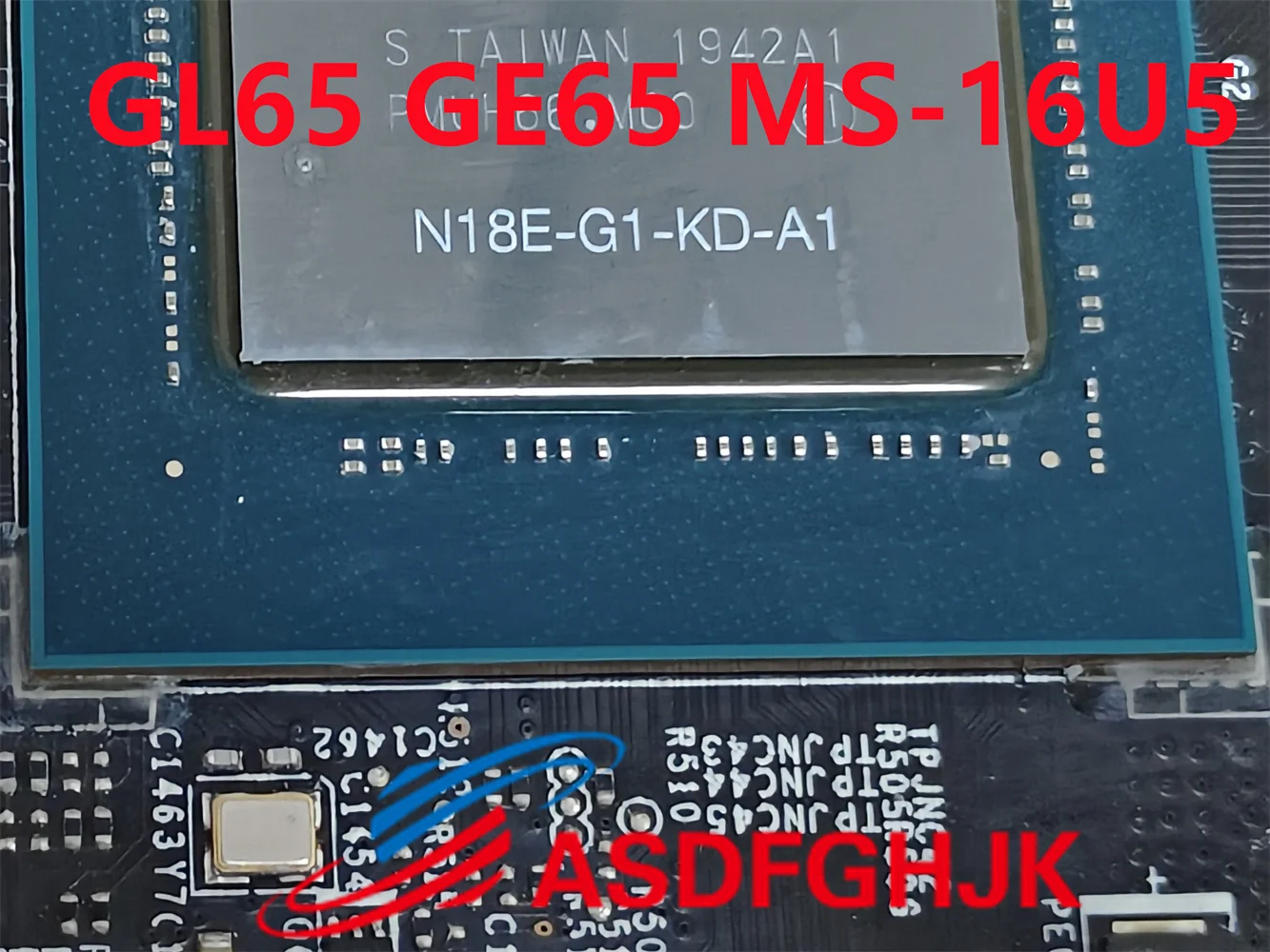 MS-16U51 Motherboard for MSI GL65 GE65 MS-16U5 Laptop Motherboard with CPU i5-9300H i7-9750H GPU RTX2060 GTX1660Ti All tests OK