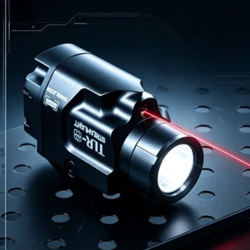 

TLR-8 LED Underbarrel Flashlight Metal Body Strobe Strong Light 20MM Rail Universal Model Parts
