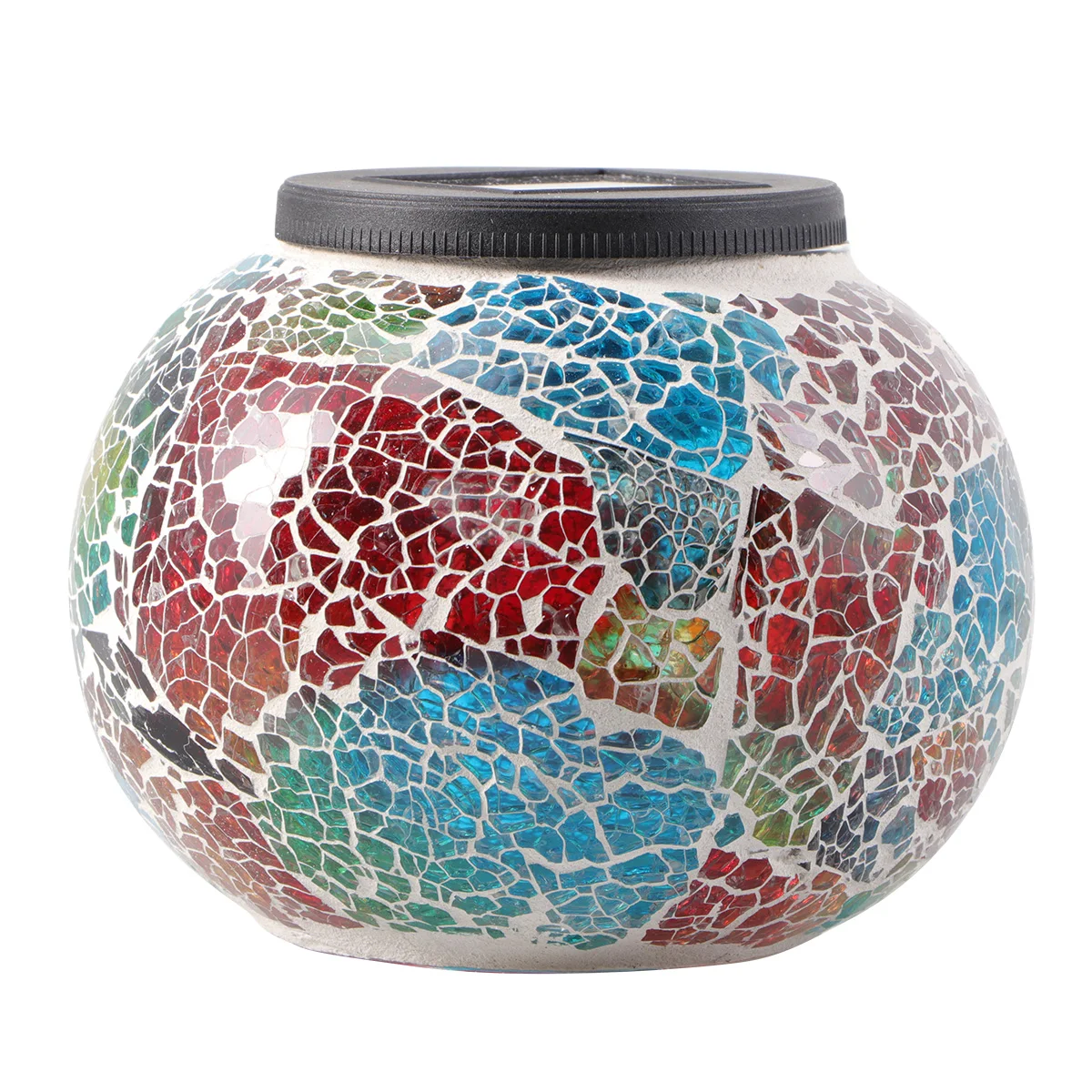 

Led Solar Glass Ball Decorative Lamp Colorful Mosaic Light Garden Patio Bedroom Outdoor Party Decoration Glass Ball