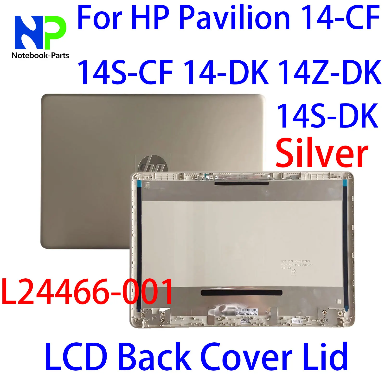 Original New Rear Case For HP Pavilion 14-CF 14S-CF 14-DK 14Z-DK 14S-DK 14