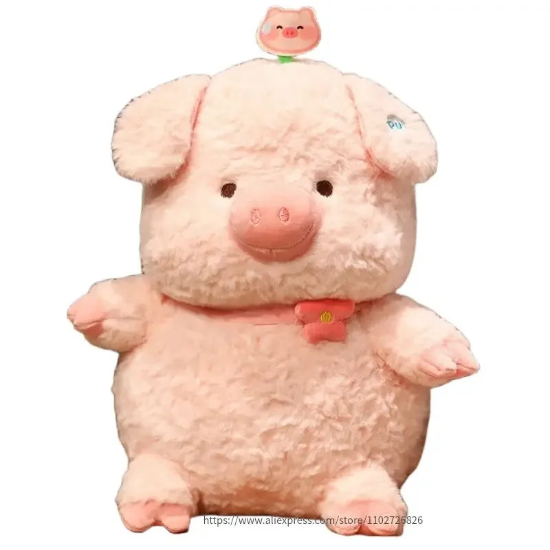 25-75cm Kawaii Pink Pig Dolls Lovely Animal Piggy Pillow Plush Toys Stuffed Soft for Children Girls Birthday Christmas Gifts