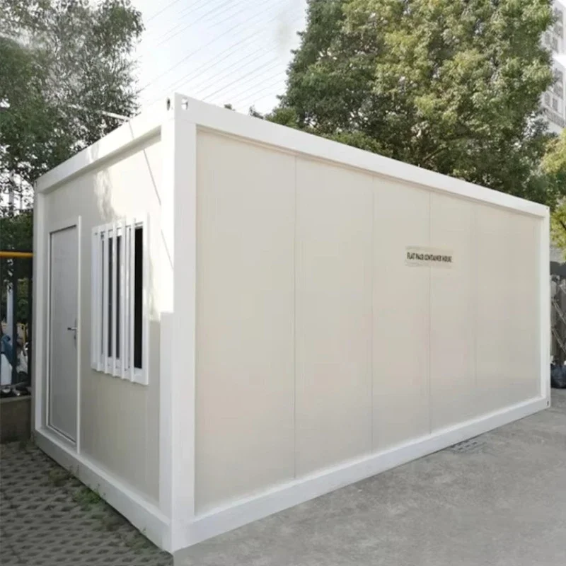 CE ISO Certification low shipping cost Flat pack container house modular durable 1ft  prefab container homes for sale