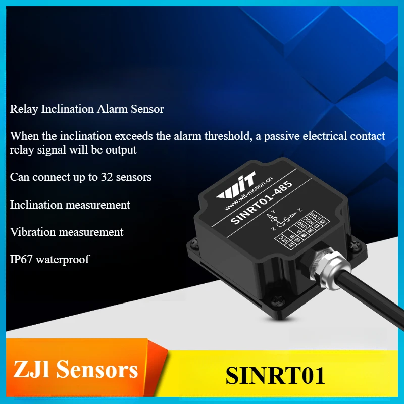 

SINRT01 Double axis angle tilt switch sensor relay tilt level induction solenoid valve controller