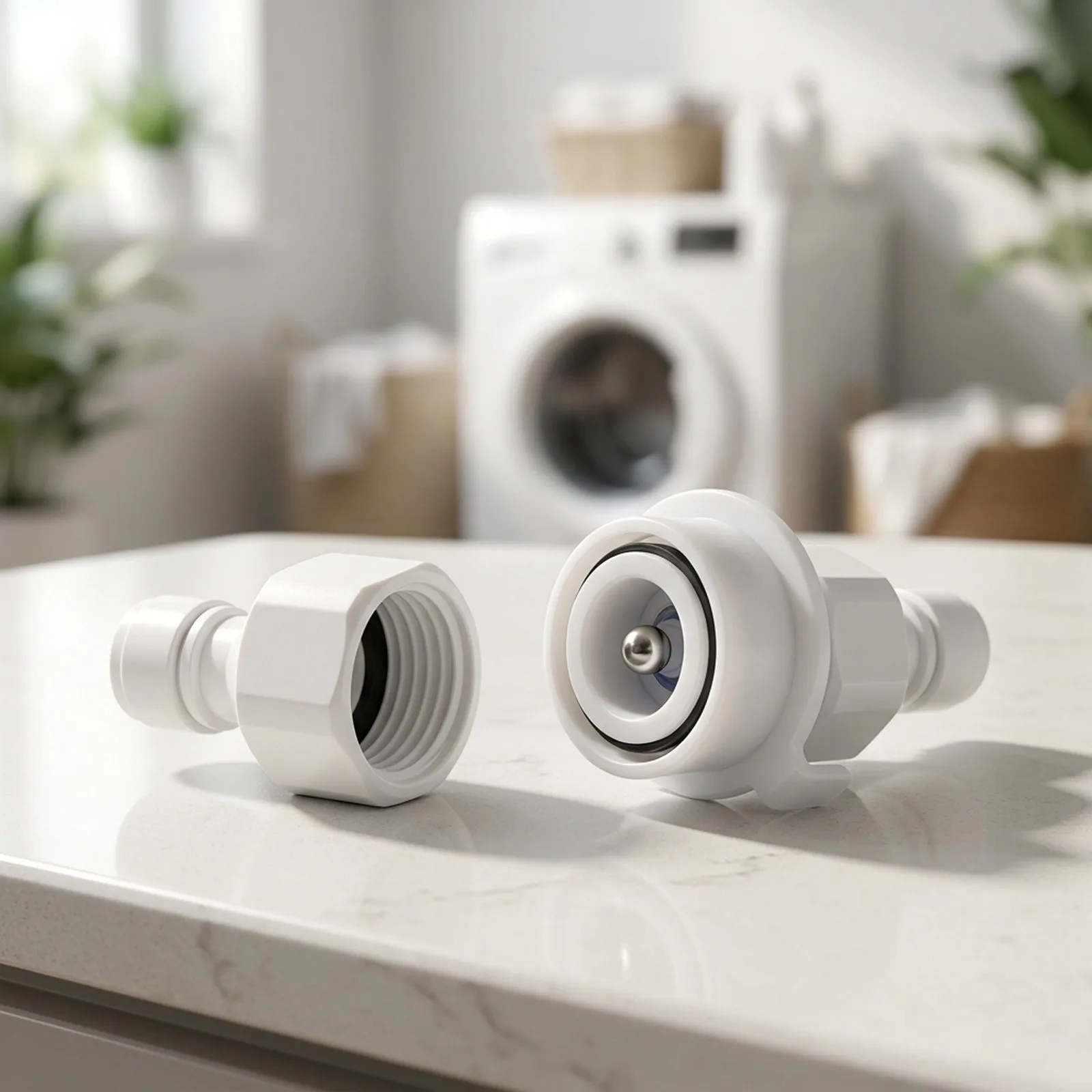 Faucet Adapter Washer Tap Connector Easy Installation Tool-free Setup Flexible Compatibility For Washing Machines