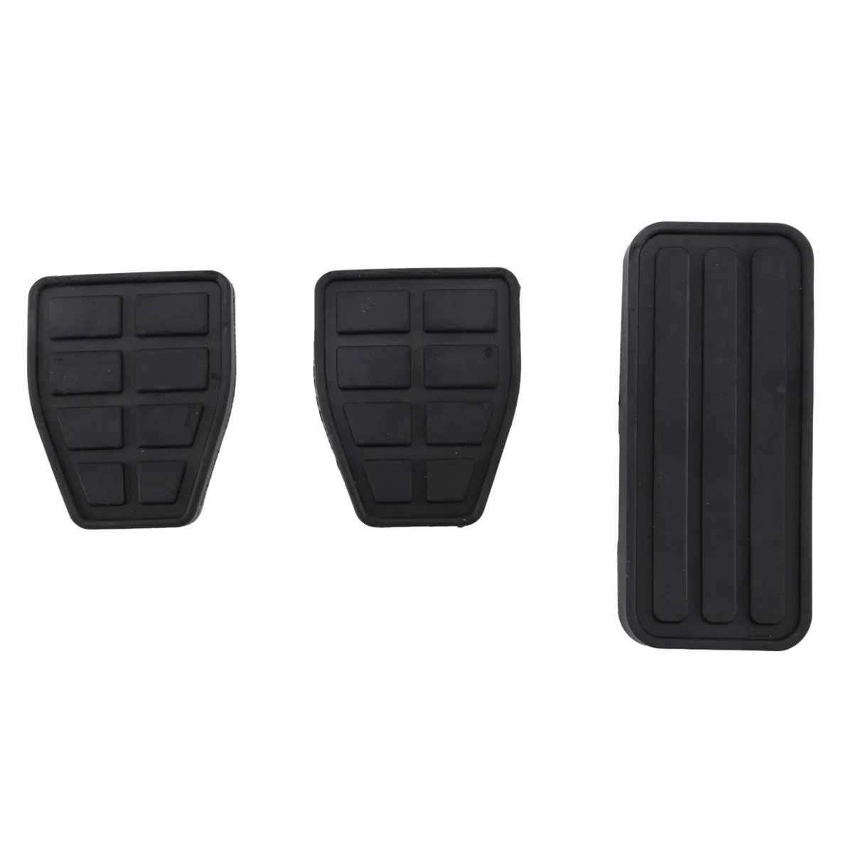 3Pcs Car Accelerator Gas Rubber Foot Rest Pedal Pad Brake Clutch Pads Cover Kit for -VW Transporter T4 1990-2003