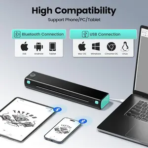 طابعة استنسل الوشم اللاسلكية ، آلة نقل الحرارة ، ورق نقل الوشم ، يدعم شركة الوشم الوشم أفضل 6 آلات استنسل مبيعات - No2