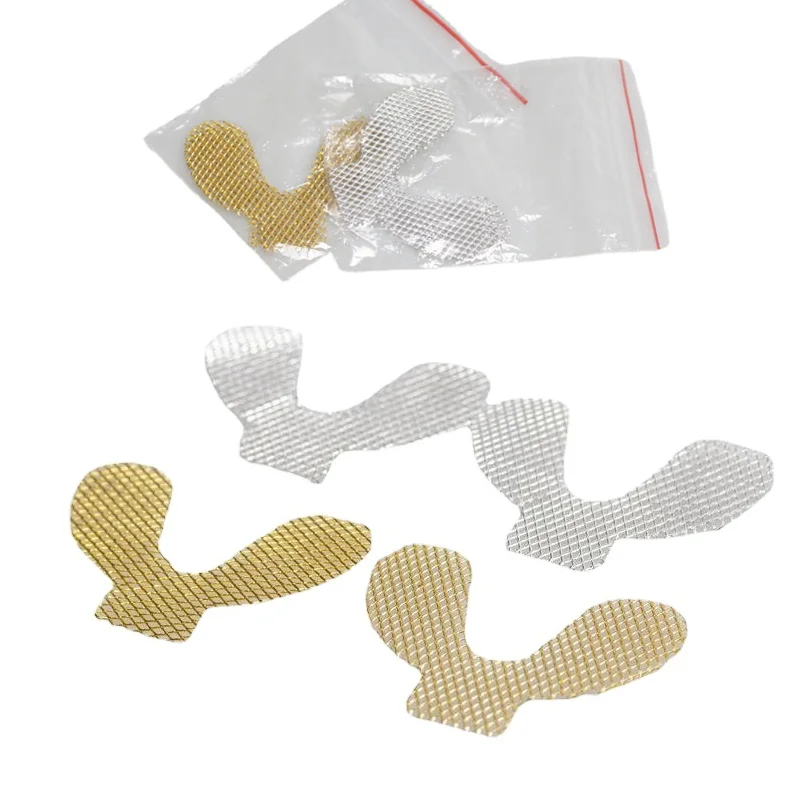 50Pcs Denture Reinforcement Mesh Dental Metal Net Tray Upper Lower Teeth Oral Cavity Materials Dentistry Tools