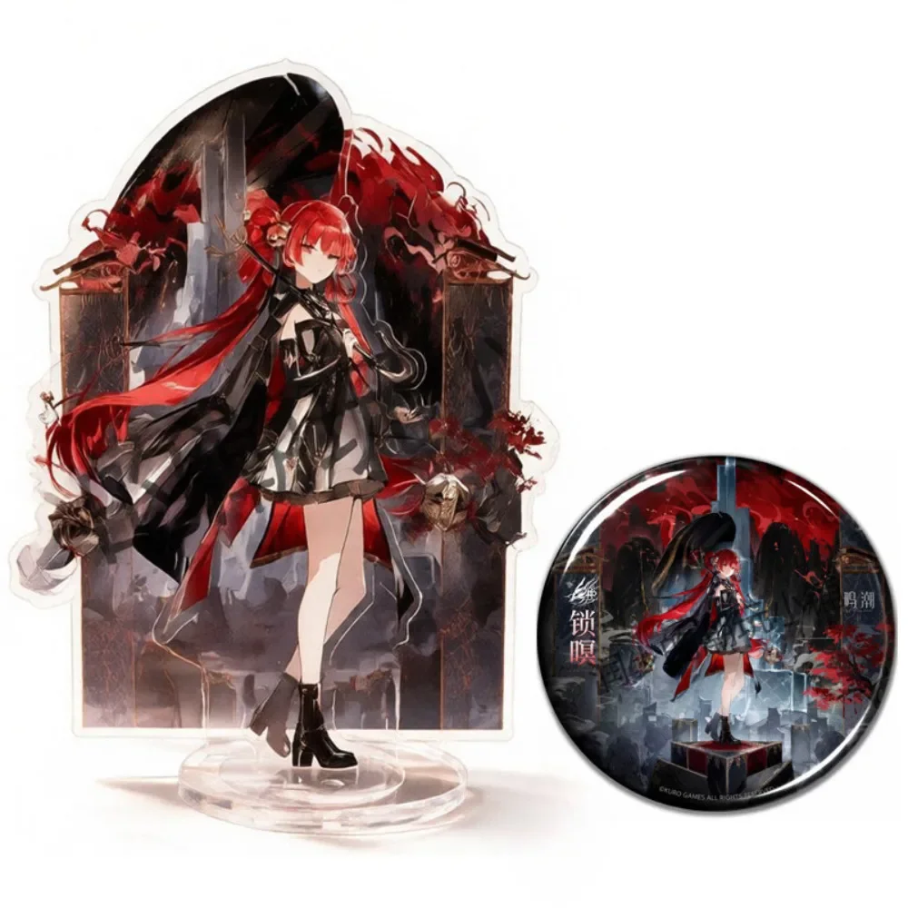 Wuthering Waves Game Acrylic Standee Cosplay Figure Model Plaque Desktop Decoration Figure Suoming Standing Sign Badge Keychain