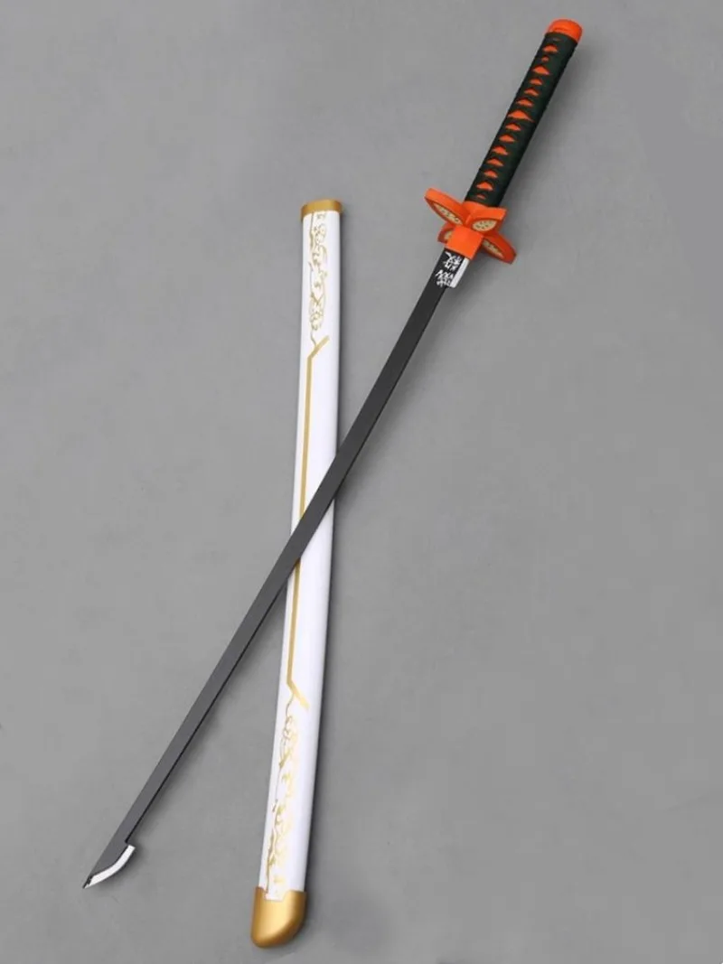 40 Zoll Dämon Sayaer Shinobi Katana Anime Dämonentöter: Kimetsu no Yaiba Kinderspion P Road PS Ninja Messer Echtheitsgröße Japa Nese Katana Samurai Säbel Geschenk – Detail 8