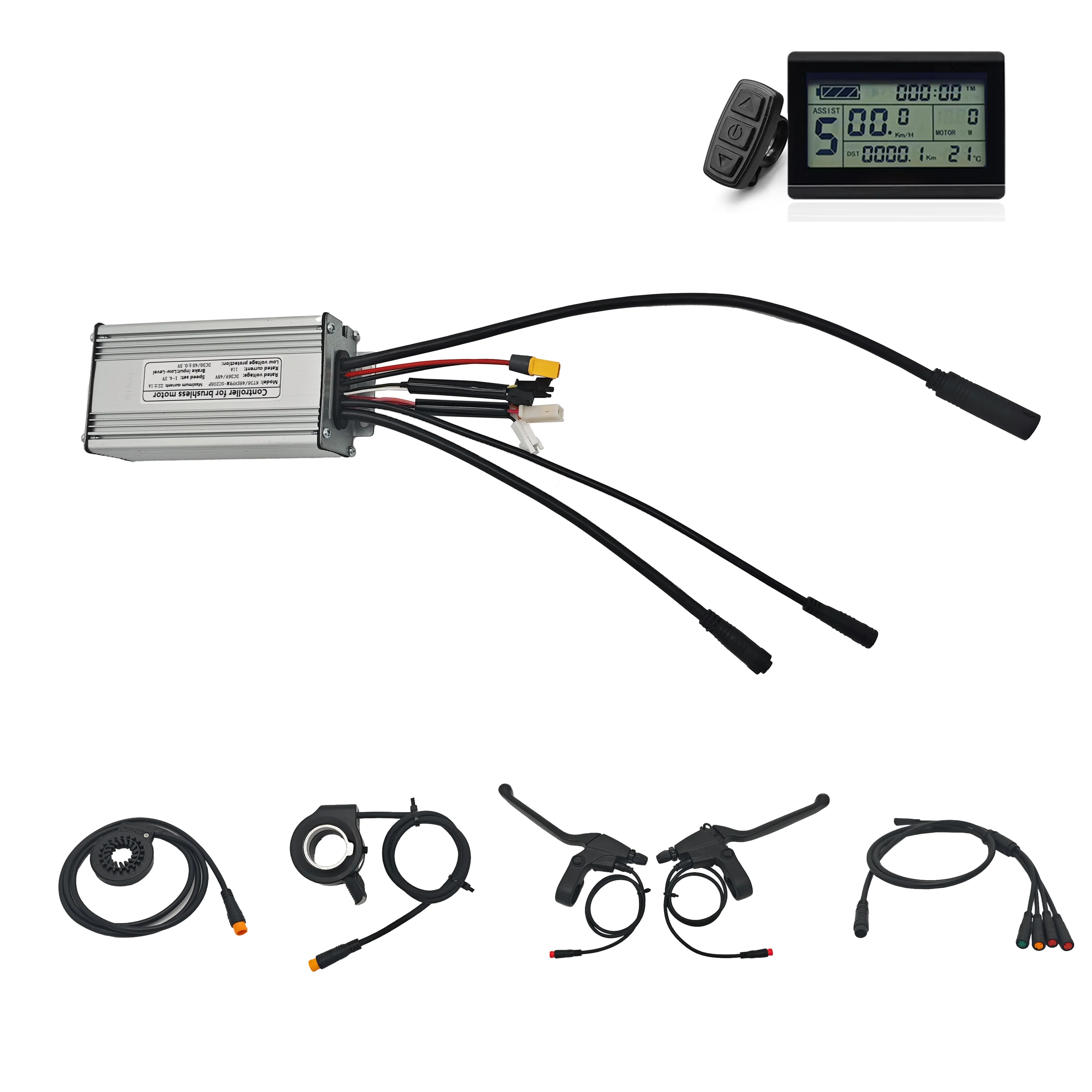 

Bafang G060/G062 толстый двигатель 36 В/48 В 22 А 500 Вт контроллер BAFANG контроллер двигателя набор контроллеров электрического велосипеда