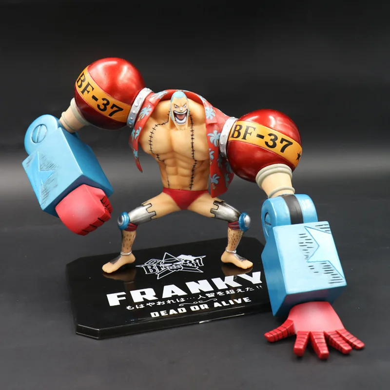 

One Piece Franky After The Two-Year Timeskip In The New World Figure Toys Collection Ornaments Anime Peripheral Birthday Gifts