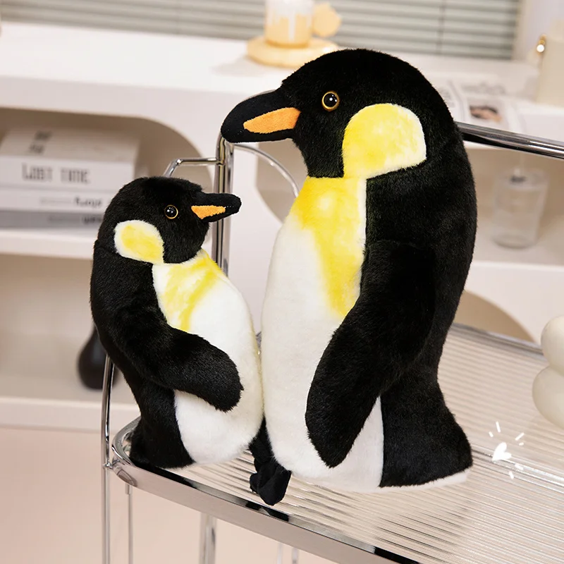 17-45cm Simulatio Antarctic Penguin Doll Plush Toys Cartoon Stuffed Animal Giant Penguin Pillow Birthday Gifts Soft Home Decor