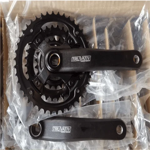 1Set per SRAM TRUVATIV Square Taper Gravel MTB Bike Chainset 42-33-22 175mm Guarnitura Braccio JIS Square Taper 6/7/8 Velocità Triple