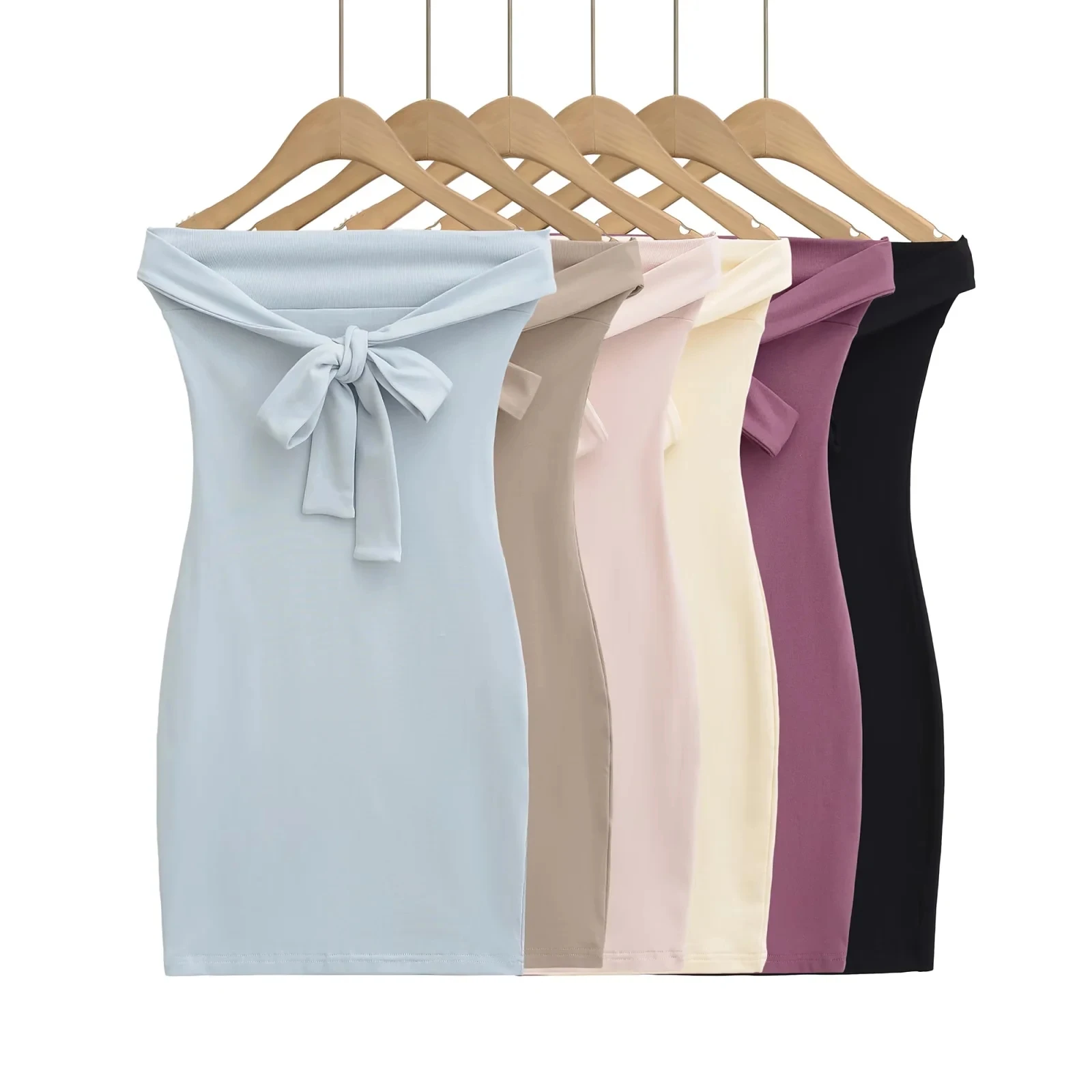 

Сексуальный облегающий жилет Dr ort Юбка с высокой талией Cinch Bust Bow Tie Bodycon Dr для женщин Весна Лето Осень Одежда