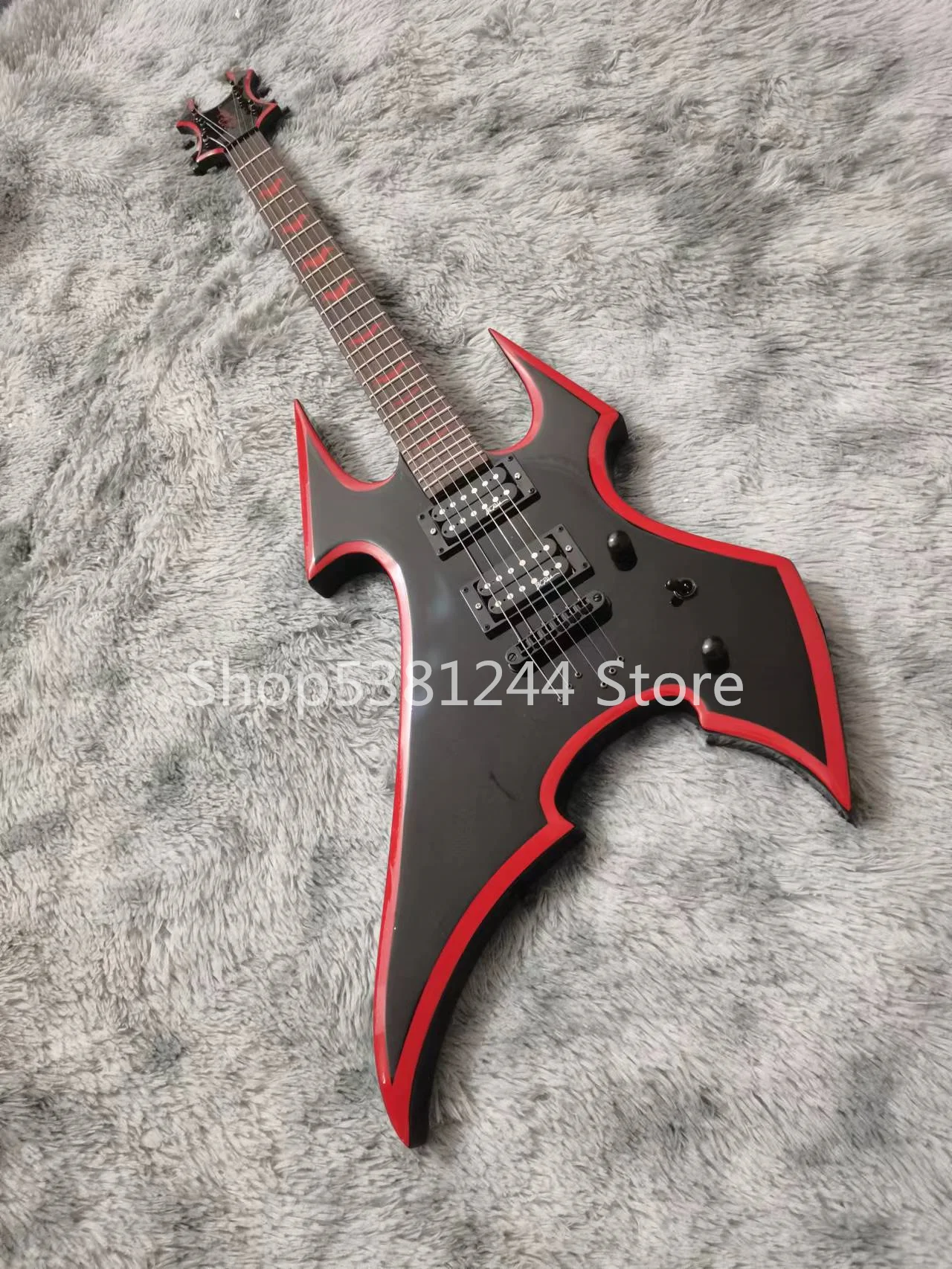 

Free transportation, special-shaped electric guitar, mahogany wood board, customized