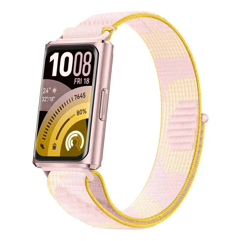 Nylon-Schlaufenarmband für Huawei Band 11 Pro, austauschbares Armband, Uhrenarmband für Huawei Band 11, Original, atmungsaktives Gürtelzubehör – Detail 15