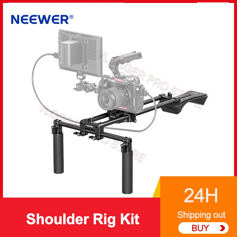 NEEWER SR004 Universal Shoulder Rig Kit 16