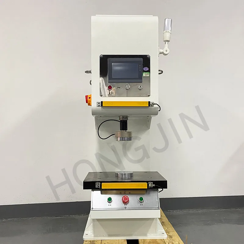 Desktop Servo Electronic Press Small C-Type Hydraulic Press Motor Motor Iron Core Riveting Press