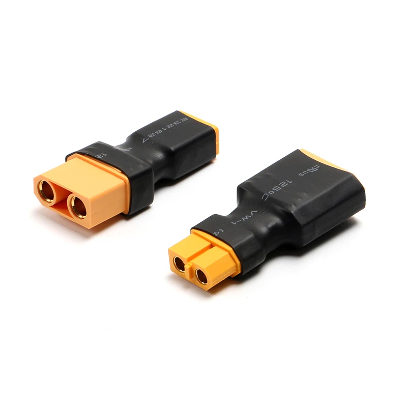 2pcs Amass XT60 to XT30/XT60 to XT90 (Female to Male / Male to Female) Plug Adapter Converter for RC Drone Battery Airplane Part