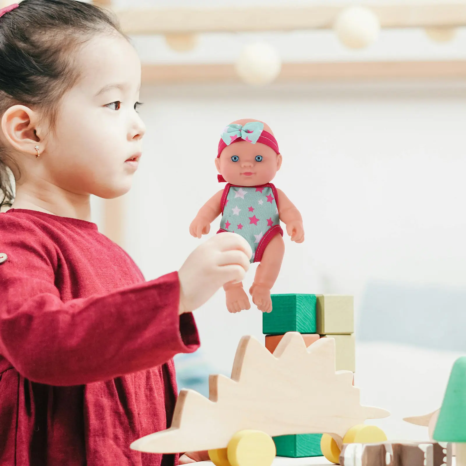 brinquedo-de-banho-flutuante-para-bebes-com-fato-de-banho-e-touca-de-banho-adoraveis-a-prova-d'agua-para-piscina-e-banheira-brinquedo-infantil-para-brincadeiras-de-faz-de-conta