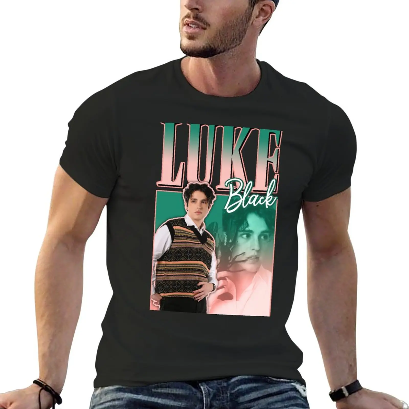 

New Luke Black Samo Mi Se Spava Eurovision Song Contest 2023 Serbia T-Shirt Aesthetic clothing cute clothes t shirts men
