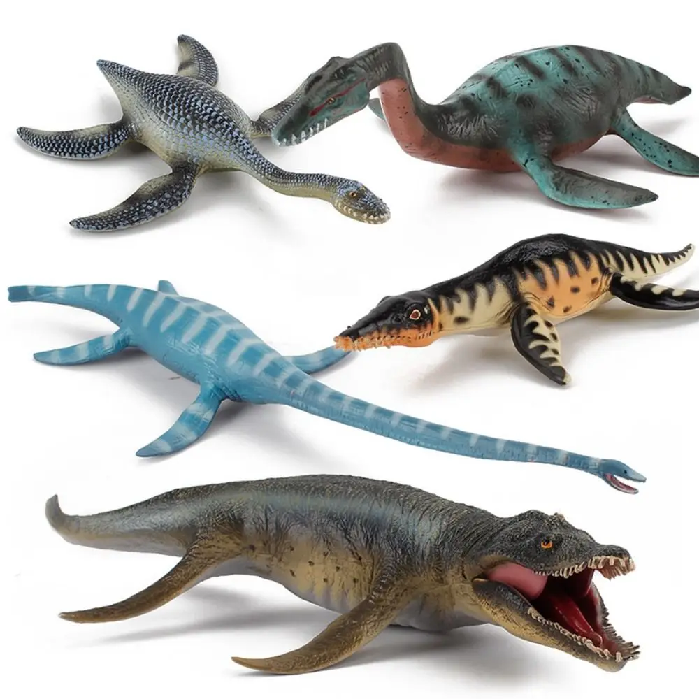 Plesiosaur Prehistoric Biological Model Thalassomedon Kronosaurus Jurassic Ancient Animal Liopleurodon Action Figures