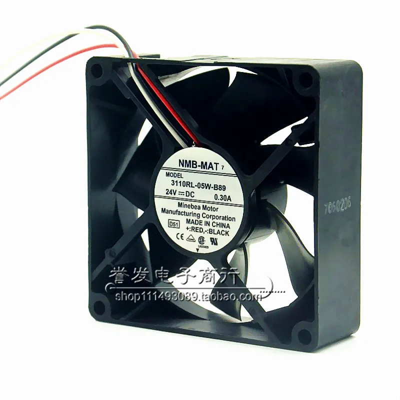 NIEUWE ORIGINELE 3110RL-05W-B89 24 V 0.30A 8025 80x80x25mm KOELVENTILATOR RADIATOR